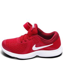 Zapatilla Nike Revolution 4 Rojo Niño