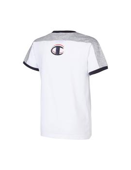 Camiseta Champion Blanca Niño