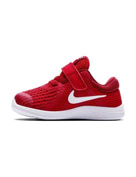 Zapatilla Nike Revolution Roja Bebe