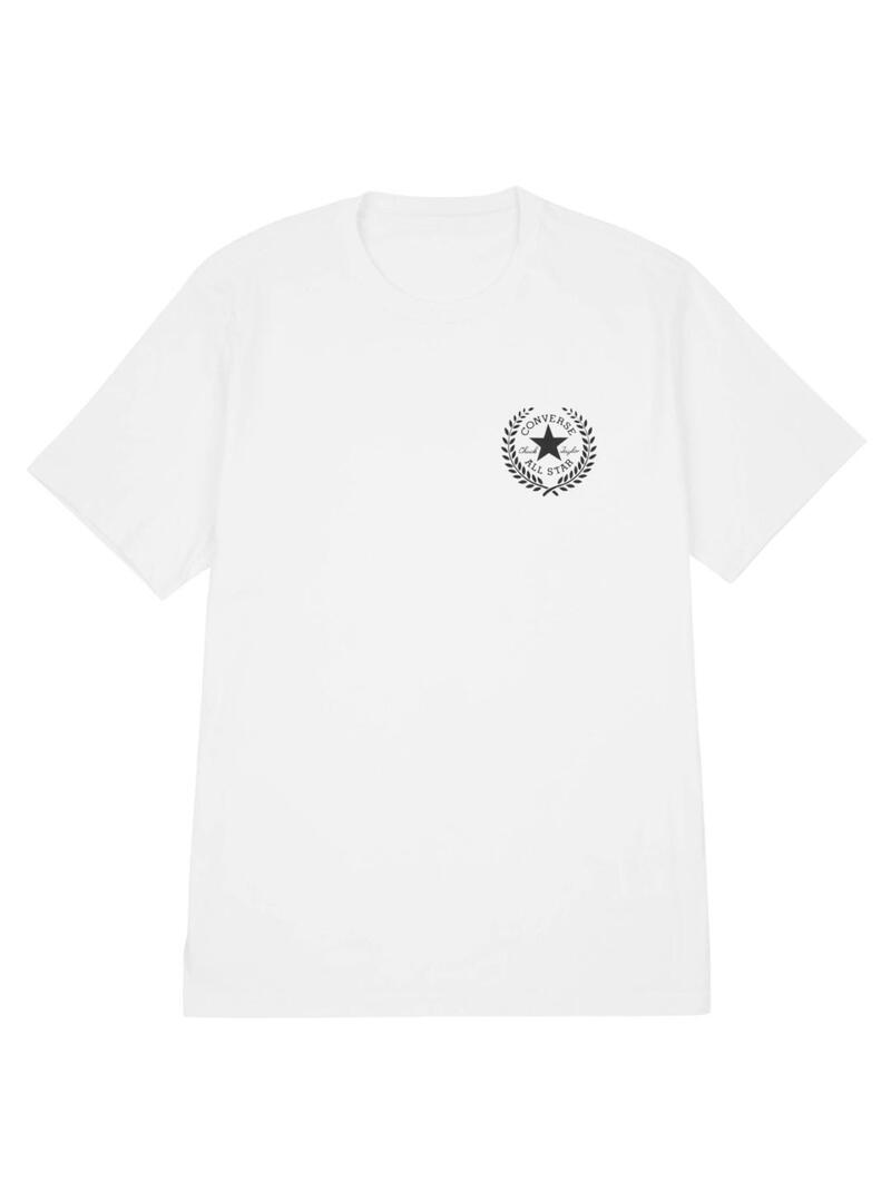 Camiseta Hombre Converse Retro Blanca