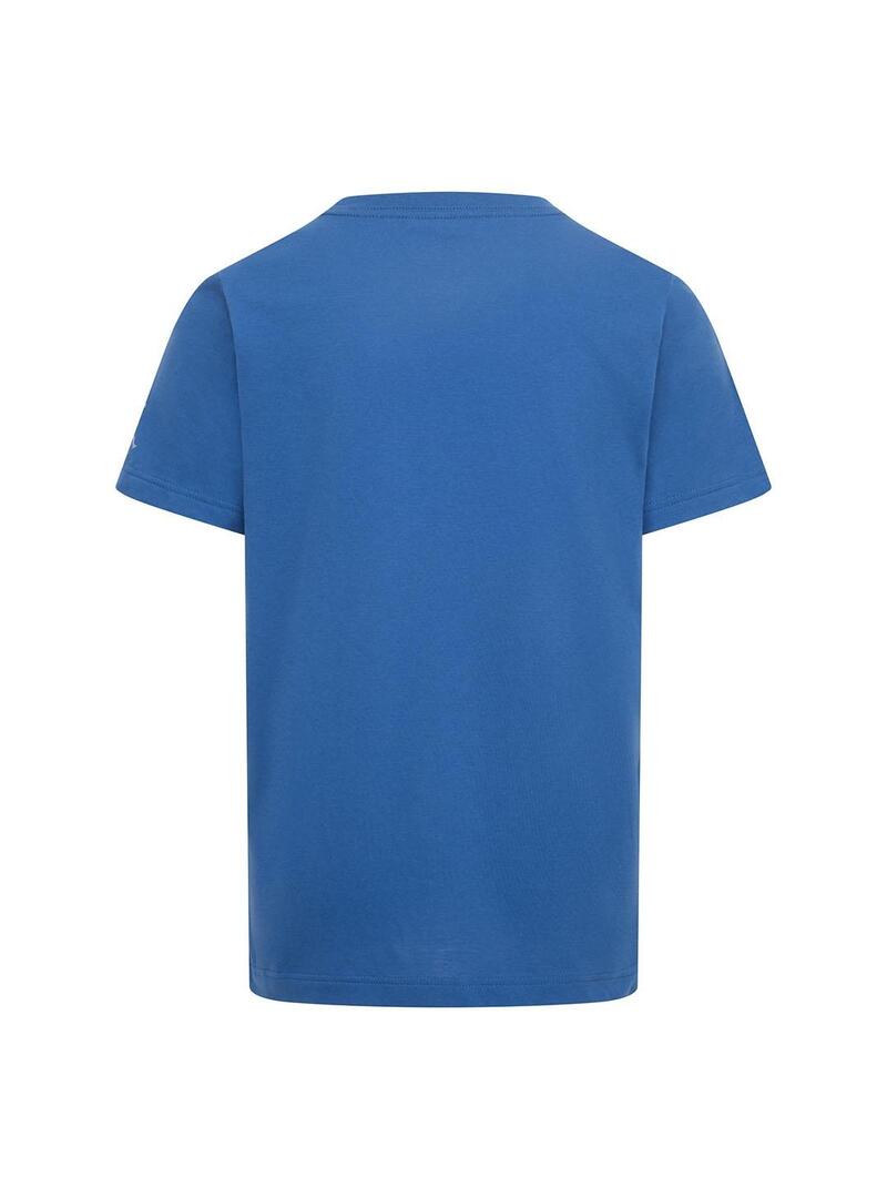 Camiseta Niño Jordan Air 2 Azul