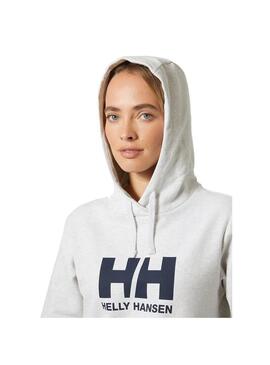 Sudadera Mujer Helly Hansen Logo 2.0 Gris
