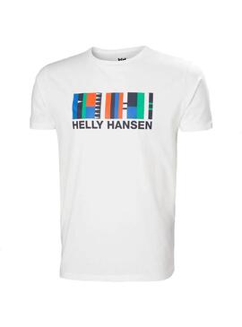 Camiseta Hombre Helly Hansen Shoreline 2.0 Blanca