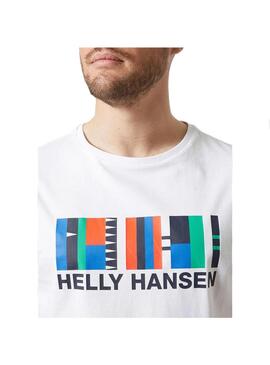 Camiseta Hombre Helly Hansen Shoreline 2.0 Blanca