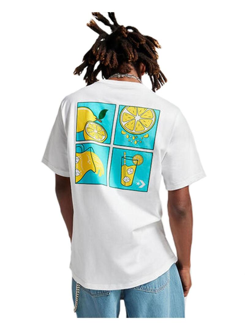 Camisetas Hombre Converse How-To Lemonade Blanca