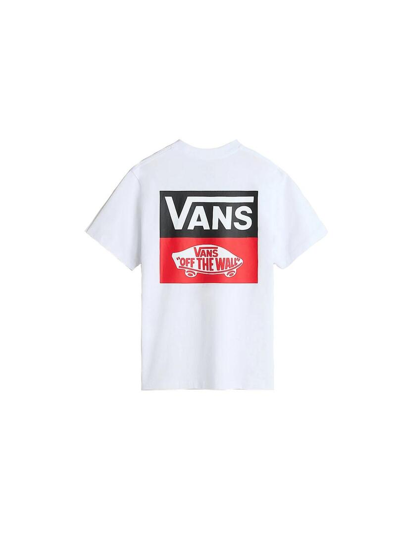 Camiseta Niño/a Vans Og Logo Blanca