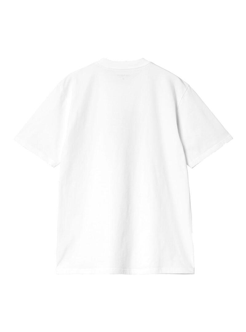 Camiseta Hombre Carhartt WIP Fixed Bugs Blanca