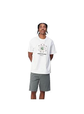 Camiseta Hombre Carhartt WIP R&D Blanca