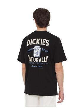 Camiseta Hombre Dickies Elliston Negra