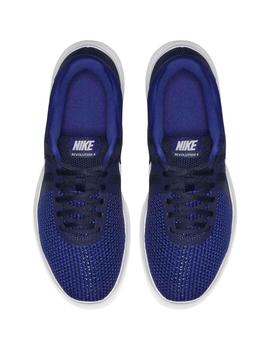 Zapatilla Nike Revolution 4 Hombre Azul