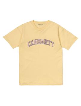 Camiseta Mujer Carhartt WIP Princeton Amarilla