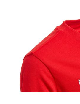 Camiseta Niño adidas Box Rojo
