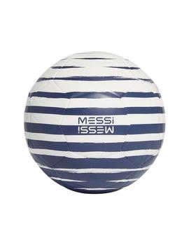 Balon Unisex adidas Messi Marino Blanco