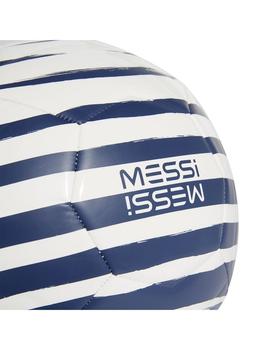 Balon Unisex adidas Messi Marino Blanco