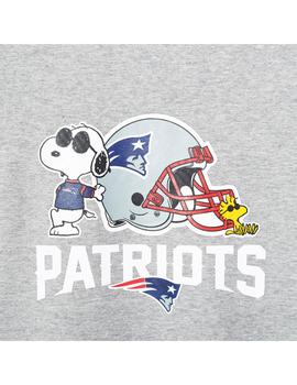Camiseta Hombre New Era Snoopy Patriots Gris