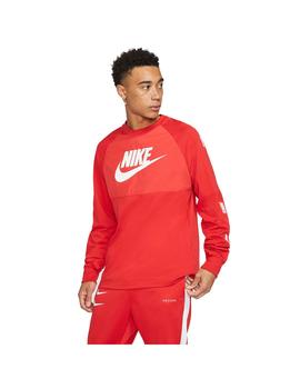 Sudadera Hombre Nike Hybrid Roja