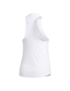 Camiseta Mujer adidas Logo Tank Blanco