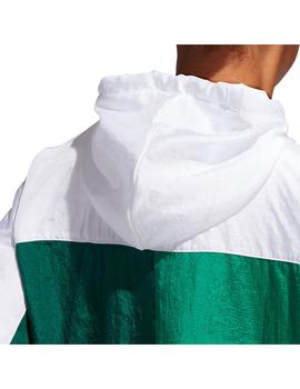 Sudadera Mujer adidas Windbreaker Blanco/Verde