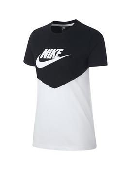 Profesor Noveno definido Camiseta Mujer Nike Hrtg Negra Blanca