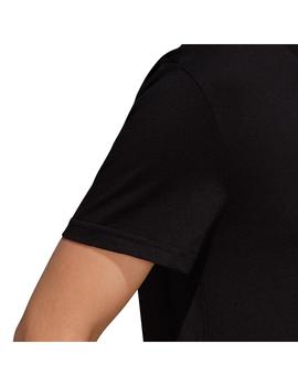Camiseta Chica adidas Lin Negra