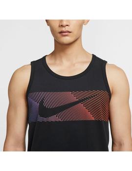 Camiseta Hombre Nike Dri FitTank Negra