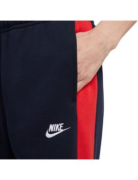 Pantalón Hombre Nike Jogger Marino/Rojo