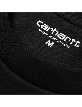Camiseta Hombre Carhartt WIP Pocket Negra