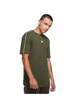 Camiseta Hombre Nike Repeat Top Verde