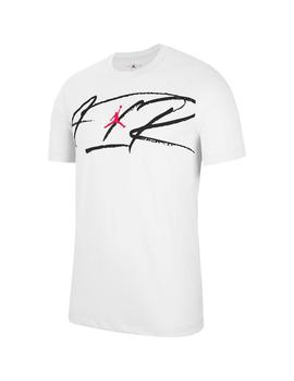 Camiseta Hombre Nike Jordan Script Air Blanco