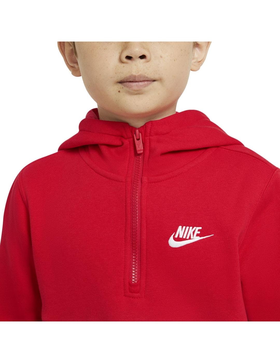 Sudadera Nike Rojo Niño