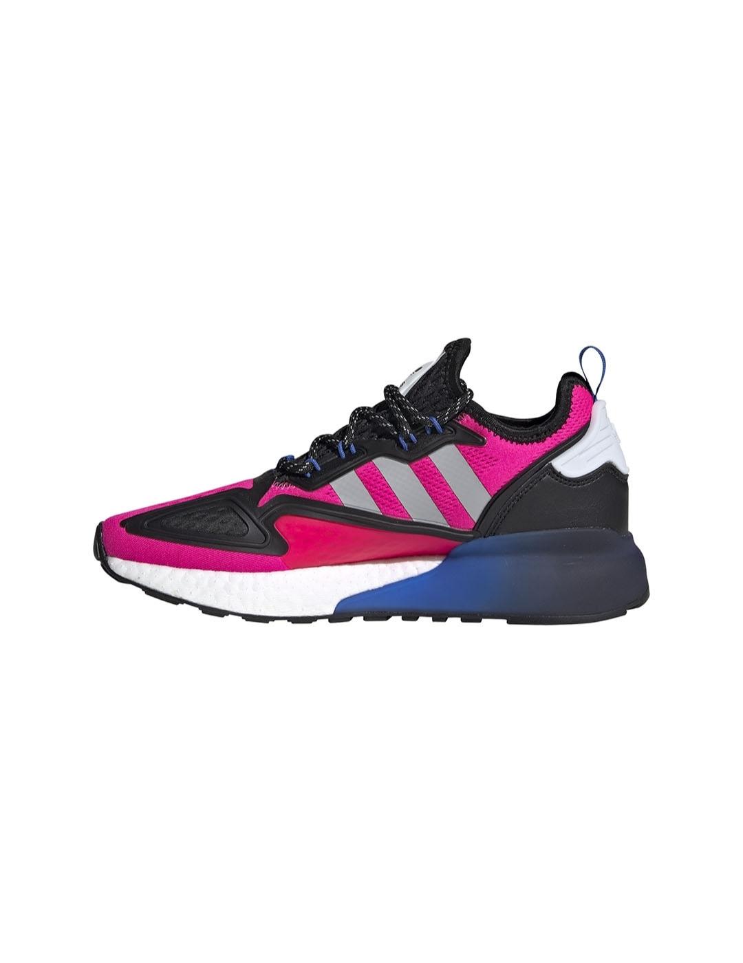 Zapatilla Mujer adidas Zx 2k Boost Negra Rosa