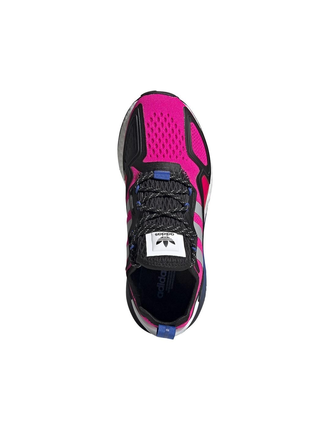 Zapatilla Mujer adidas Zx 2k Boost Negra Rosa