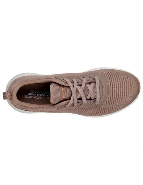 skechers bobs squad mujer marron