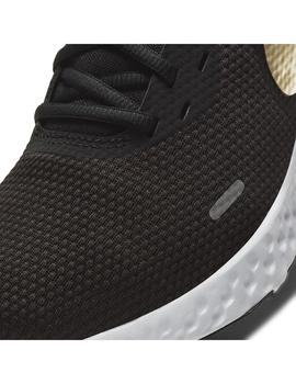 Zapatilla Mujer Nike Revolution 5 Premium Negra