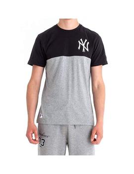 Camiseta New Era New York Yankees Gris Hombre