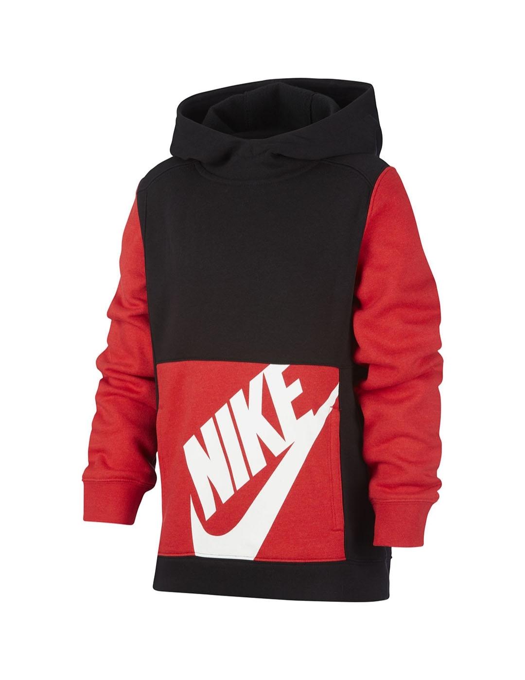 Sudaderas rojas con y sin capucha para niño. Nike ES