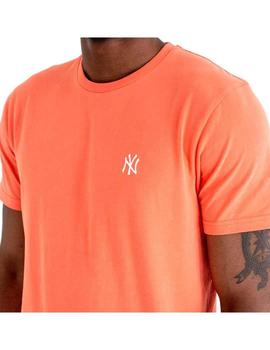 Camiseta New Era New York Yankees Coral Hombre
