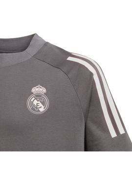 Camiseta E. Niñ@ adidas Real Madrid 20/21 Gris