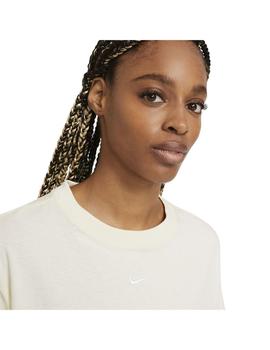 Camiseta Mujer Nike Nsw Essential Beige