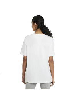 Camiseta Mujer Nike Swoosh Blanca