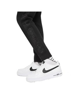 Pantalon Niño Nike  Flc Swoosh Negro