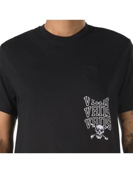 Camiseta Hombre Vans New Varsity Negra