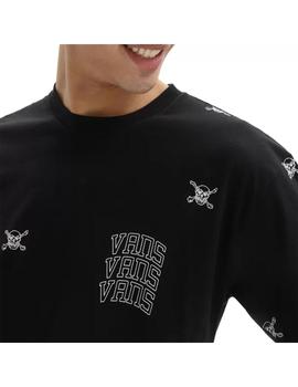 Camiseta Hombre Vans  New Varsity Negra