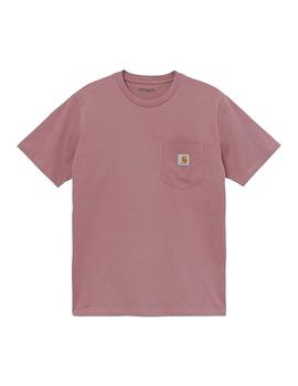 Camiseta Hombre Carhartt Packet Rosa Oscuro