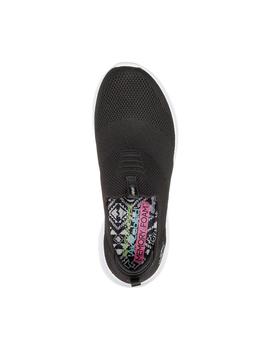 Zapatilla Mujer Skechers Ultra flex Negro