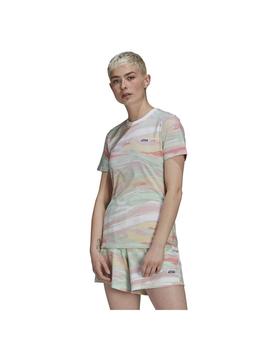Camiseta Mujer adidas Multicolor