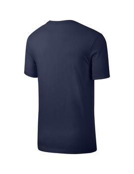 Camiseta Hombre Nike NSW Club Marino