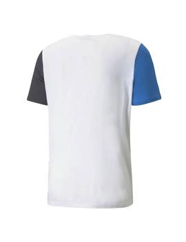 Camiseta Hombre Puma Clsx Blanca
