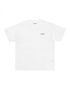 Camiseta Hombre Carhartt  WIP Embroidery Blanca