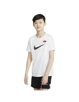 Camiseta Niño Nike Soccer Blanca